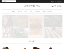 Tablet Screenshot of monkeypipe.com